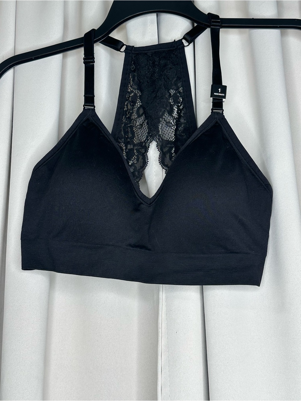 torrid Black Lace Racerback Bralette